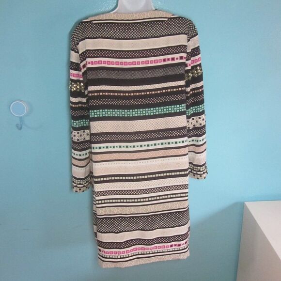 DVF Ruby Silk Dress Size 6 - Picture 9 of 16